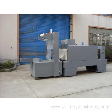 Semi automatic shrink wrapping machine for water bottle